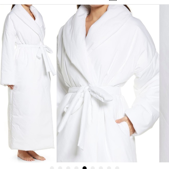 SKIMS Intimates & Sleepwear Skims Nwt Cotton Duvet Robe Poshmark